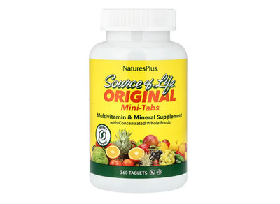 NaturesPlus, Source of Life , Multivitamin- und Mineralstoff, 360 Minitabletten