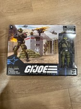 HASBRO GI-JOE 6 CLASSIFIED STEEL CORPS SENTRY & MODULAR DEFENSE POST  175