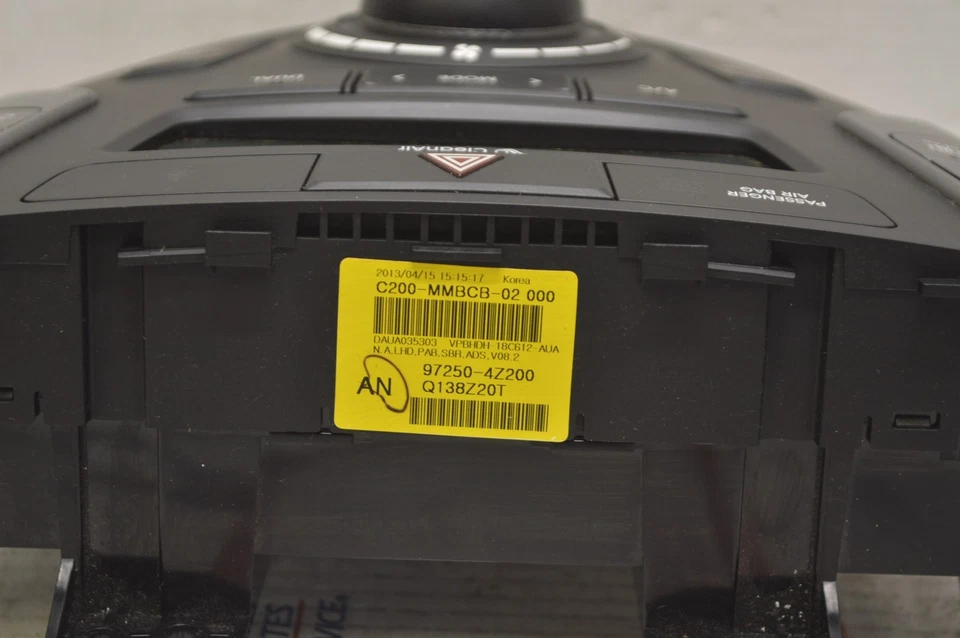 13-16 Hyundai Santa Fe Climate Control Unit Heater Ac Temperature Hvac CI69#008 - Image 3 of 4