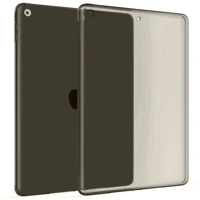 Transparent Étui Silicone Coque Housse pour Apple iPad (10.2) (2019-2020) Noir