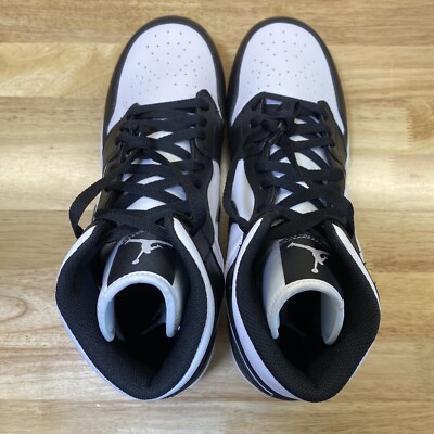 Nike Jordan 1 Mid TD Panda 2023 Football Cleats FJ6805-100 Sizes 7