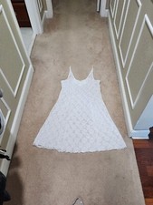 Ventura White Vintage Lace Lingerie Dress