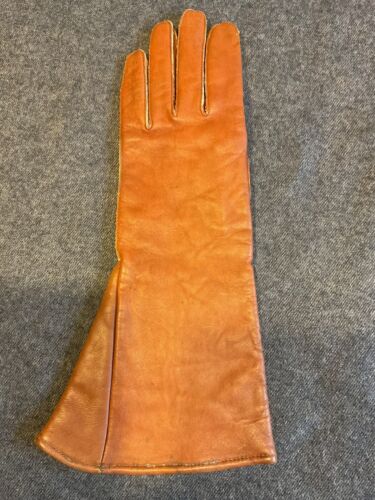 WW2 RAF D Type Flying Glove Original Left Hand Only Gauntlet Helmet Jacket Boots - Picture 2 of 7