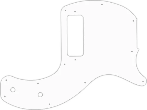 WD Custom Pickguard For Gibson 2019-Present Les Paul Junior Tribute DC #04 Wh...