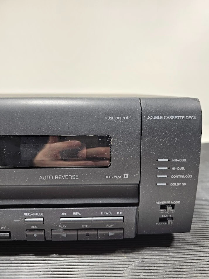 Dual CC 3800 Rs Stereo Kassette Deck Auto Rückwärtsgang Dolby B Nr Aktiv - Bild 3 von 4