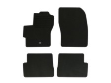 Velours Fußmatten für Mazda 3 I Bj. 2003 - 2009 Mit Absatzschoner Passform BASIC