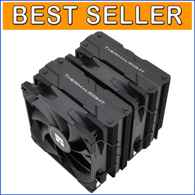 Ultra-Silent 245W Peerless Assassin 120 CPU Cooler - Dual Fans, Compact Design