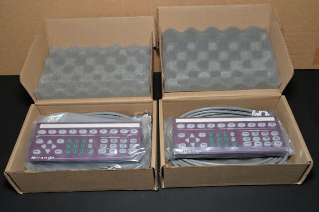 New* (2) Miranda Kaleido-RCP Remote Control Panel P/N 0229-9900-203