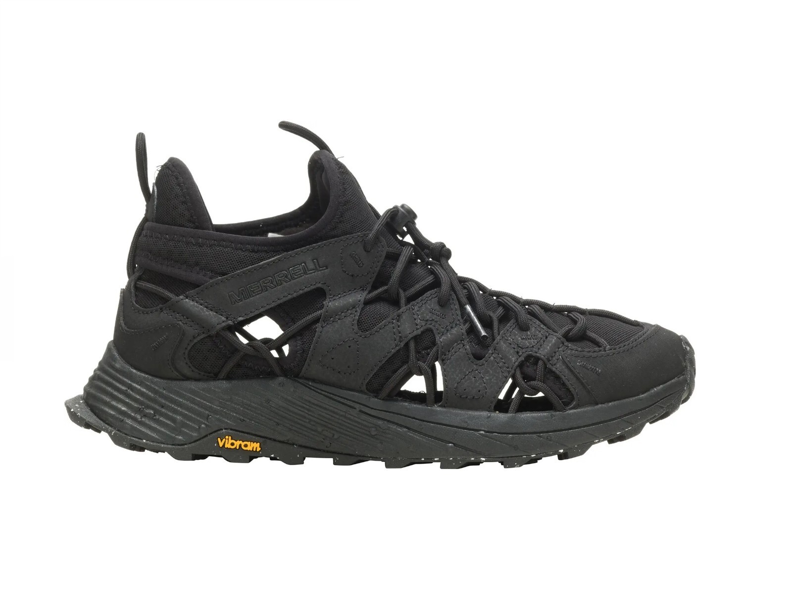 MERRELL MOAB FLIGHT SIEVE SANDALI NERI UOMO TAGLIA 7 $155