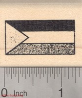 Flag Of Palestine Rubber Stamp, Palestinian D24515 Wm Flag Of Palestine Rubber Stamp, Palestinian D24515 Wm