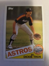 1985 TOPPS DICKIE THON #44 NM