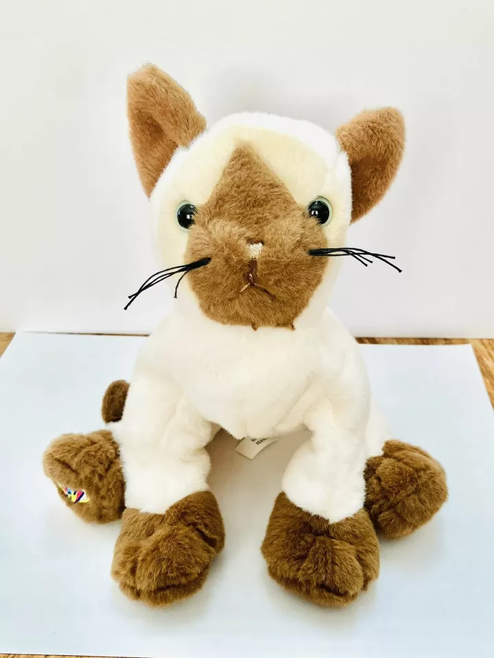 Webkinz Ganz Plush Siamese Cat HM160 No Code 8in - Image 2 of 4