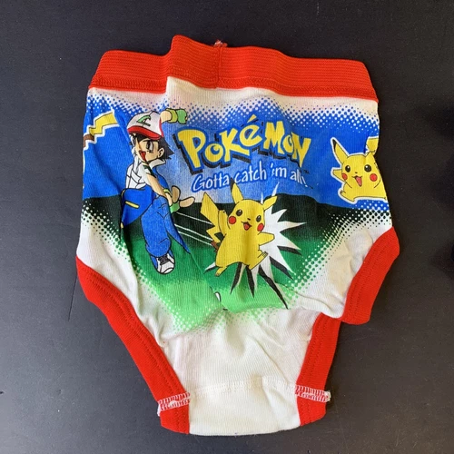 サイズ 6 男の子用 フルーツオブザルーム ファンパル ポケモン ブリーフ 下着 VTG 1999 レア - 画像7/11