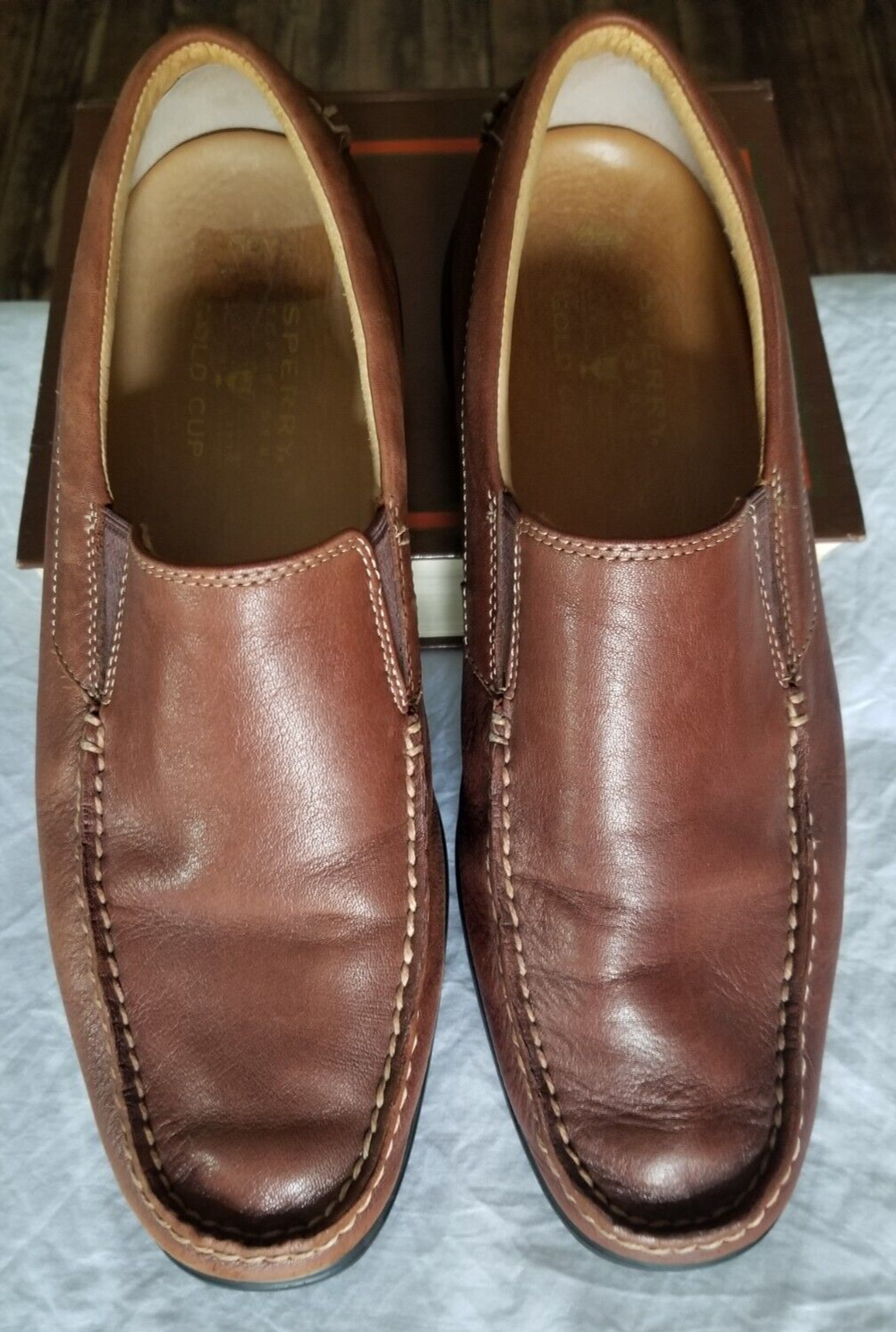 PANTOFOLA D’ORO Mocassini Sperry G Cup Topsider Marrone Uomo 9 5M