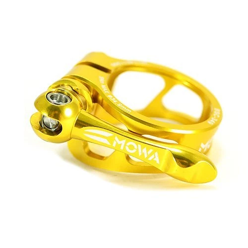MOWA AL7075 QR Seat Post Clamp 34.9mm , Gold - Image 3 of 4