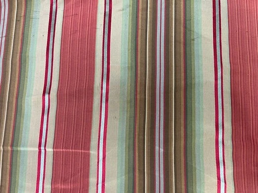 100% Silk Tafetta decorator fabric stripes lee jofa - Image 4 of 4