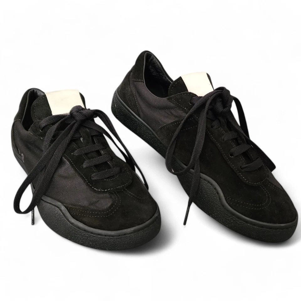 Zapatillas deportivas ACNE STUDIOS Lars de lona y gamuza para hombre talla US 8 EU 41 bajas negras Foto 2 de 4