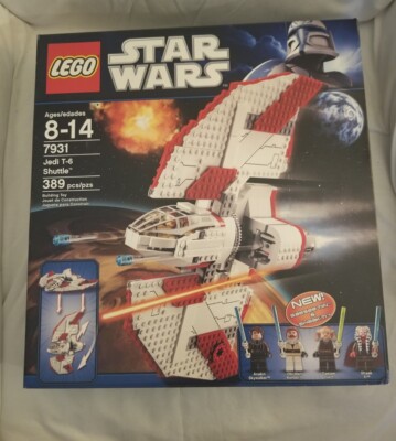 LEGO Star Wars: T-6 Jedi Shuttle (7931) New Unopened Sealed Box