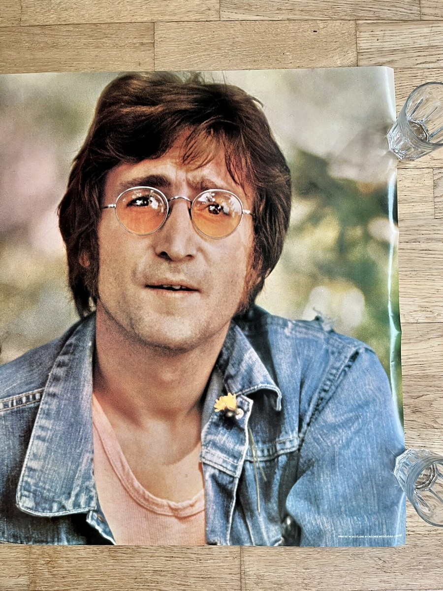 John Lennon Yoko Ono 1978 Beatles PACE 97/P3308 Giant Poster