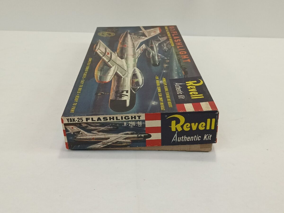 1958 Revell ~ YAK-25 FLASHLIGHT Soviet All-Weather Jet 1958 Revell ~ YAK-25 FLASHLIGHT Soviet All-Weather Jet