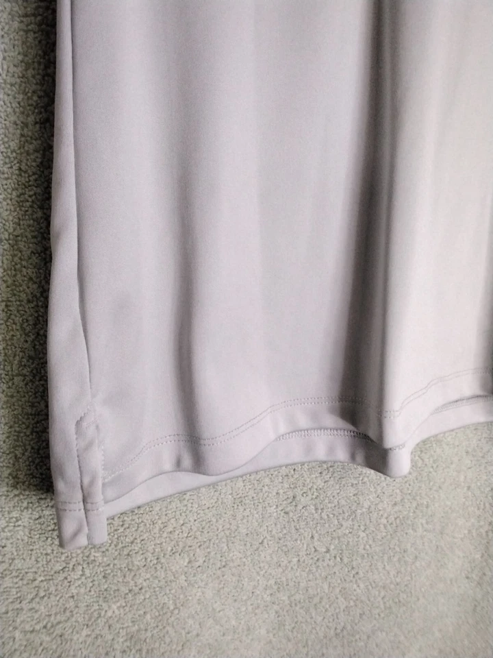 Camiseta sin mangas Izod Golf para mujer talla M gris perla negra sin mangas poliéster a presión Foto 4 de 4