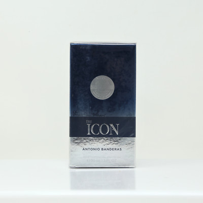 Antonio Banderas The Icon Eau de Toilette for Men Spray 1.7oz/50ml, NEW IN BOX!!