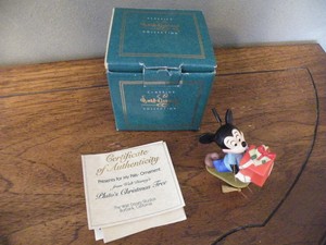 WDCC Pluto's Christmas Tree ORNAMENT - MICKEY PRESENTS FOR MY PALS/New Box COA | eBay