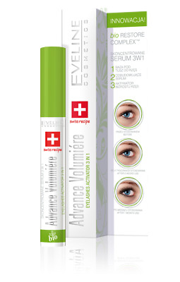 Eveline Cosmetics Advance Volumiere Eyelash Growth Serum Primer 3 in 1