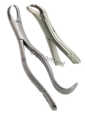NEW GERMAN STAINLESS DENTAL TOOTH EXTRACTING FORCEPS #16S SURGICAL DENTAL INSTMT