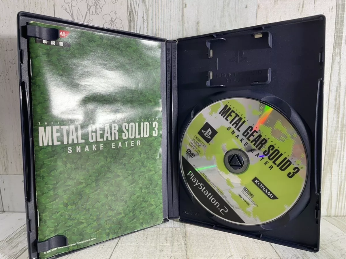 Jogo Metal Gear Solid 3: Snake Eater PS2 ( playstation 2 )