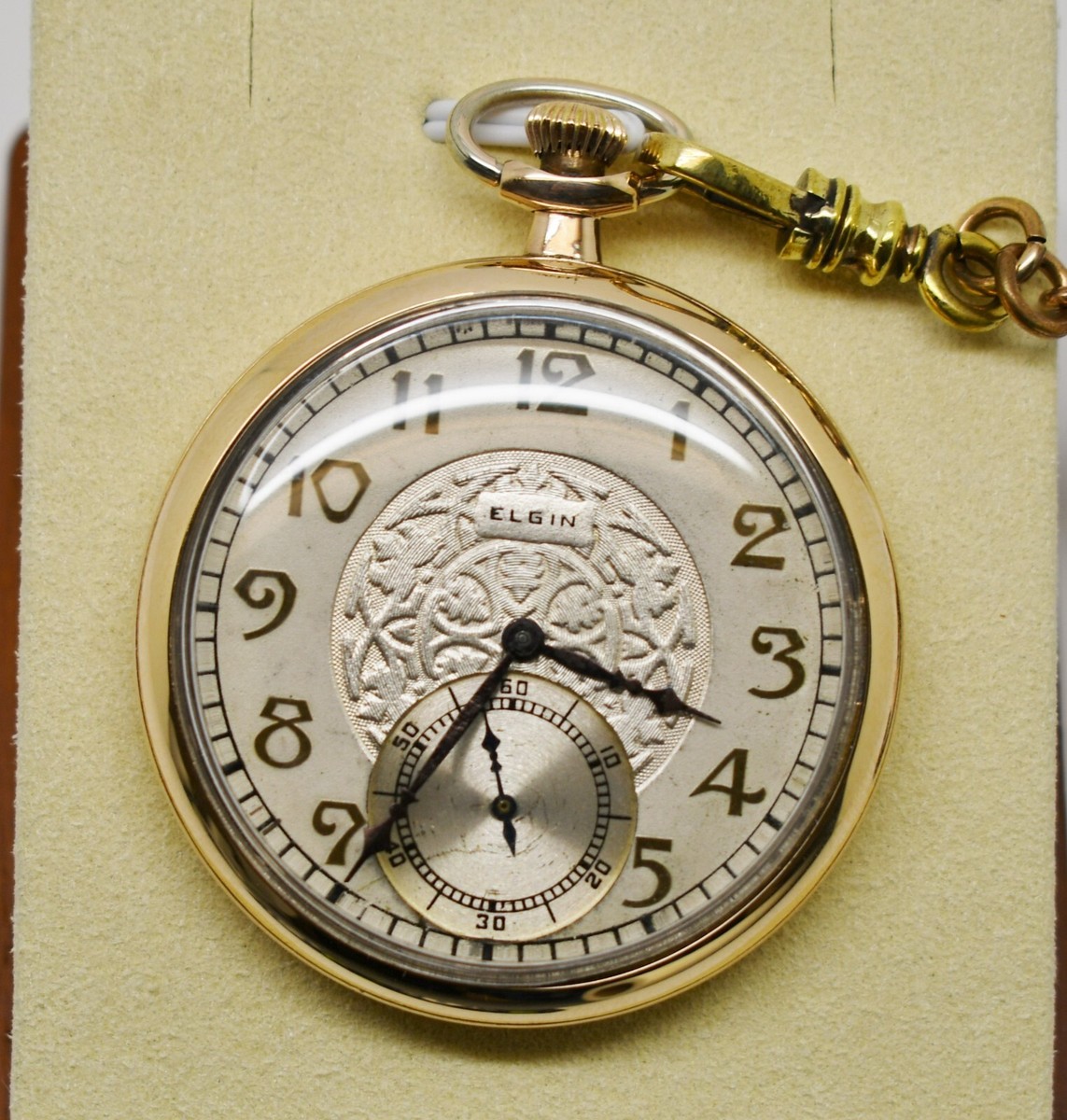 ELGIN 懐中時計 USA 1925 Elgin 7 Jewel Open Face Gold Filled Pocket Watch #WATCH073 | eBay