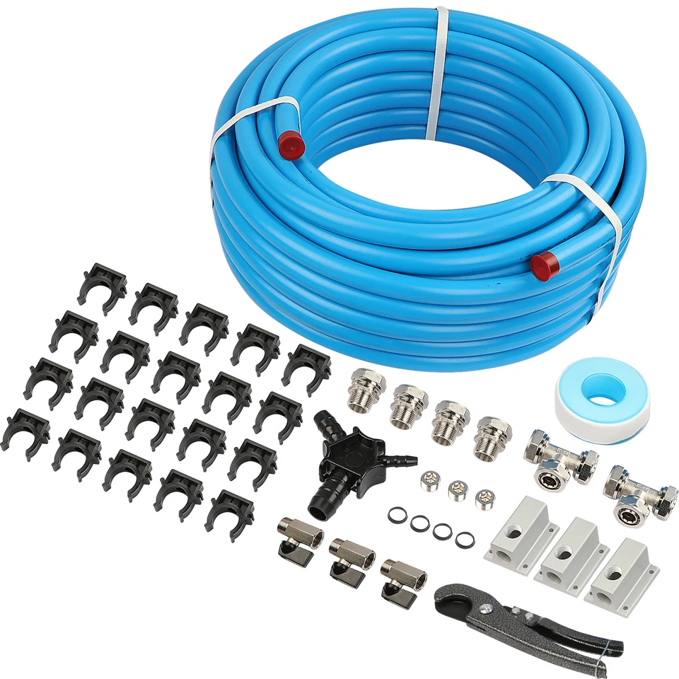 3/4" Compressed Air Line System Max Line Shop Piping Kit Rapid Air Maxline M7500 - Image 2 of 4