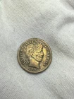 1916 S Silver Barber Dime Fine Condition Beautiful Toning** T107