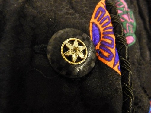 Vintage Made in USA Gay Boyer Collections Women's Quilted Jacket Buttons Size 12 - Picture 5 of 7