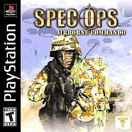 Spec Ops Airborne Commando - PS1 PS2 Complete Playstation