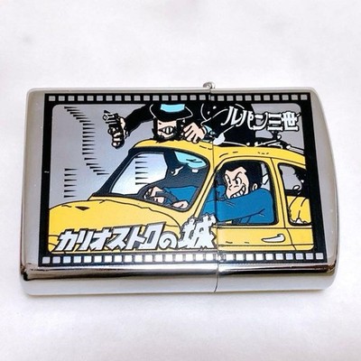 Lupine the Third Cagliostro Silver Lighter Rare Unused Collectible
