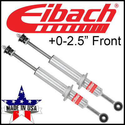 Eibach PRO-TRUCK +0-2.5'' Front Shock Absorbers PAIR fit 2010-2024 Toyota 4Runner