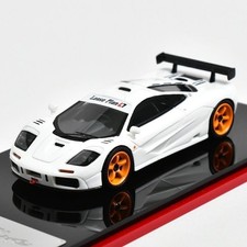 GB Scalemini 1:64 White F1 GTR Super Racing Sports Model Diecast Resin Car