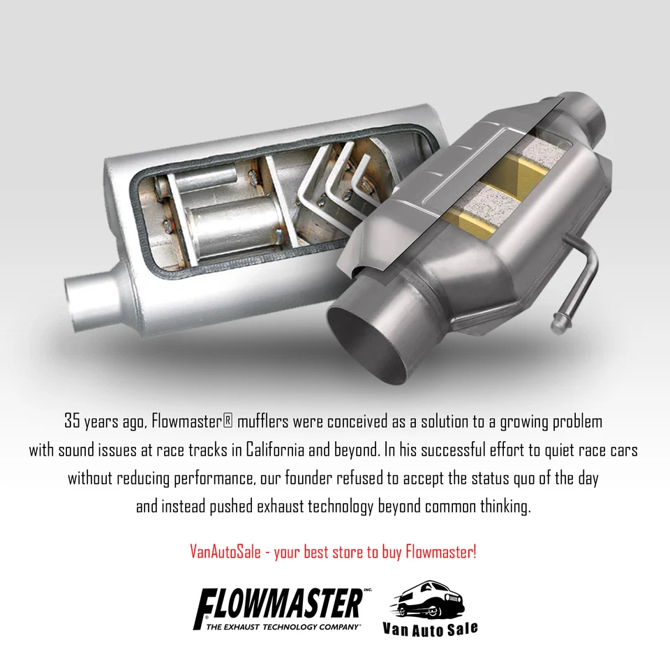 Tubo de escape FlowMaster para GMC V3500 1988-1991 Foto 3 de 3