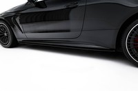 Seitenschweller Ansatz (Paar) Passend FüR Mercedes-Amg CLE 53 Aero C236 Schwarz