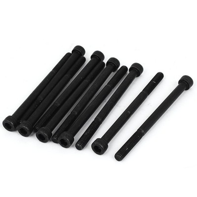 10 Stück M6 x 85mm 12,9 Stahl Kappe Kopf Innensechskantschrauben Befestigungen
