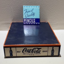 Coca-Cola pencils and pencil box.