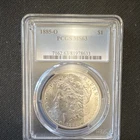 1885-O Morgan Silver Dollar $1 90% Silver PCGS MS63 Cert 81978633