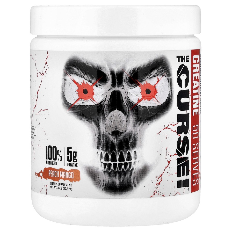 The Curse!®, Creatine, Peach Mango, 12.3 oz (350 g)