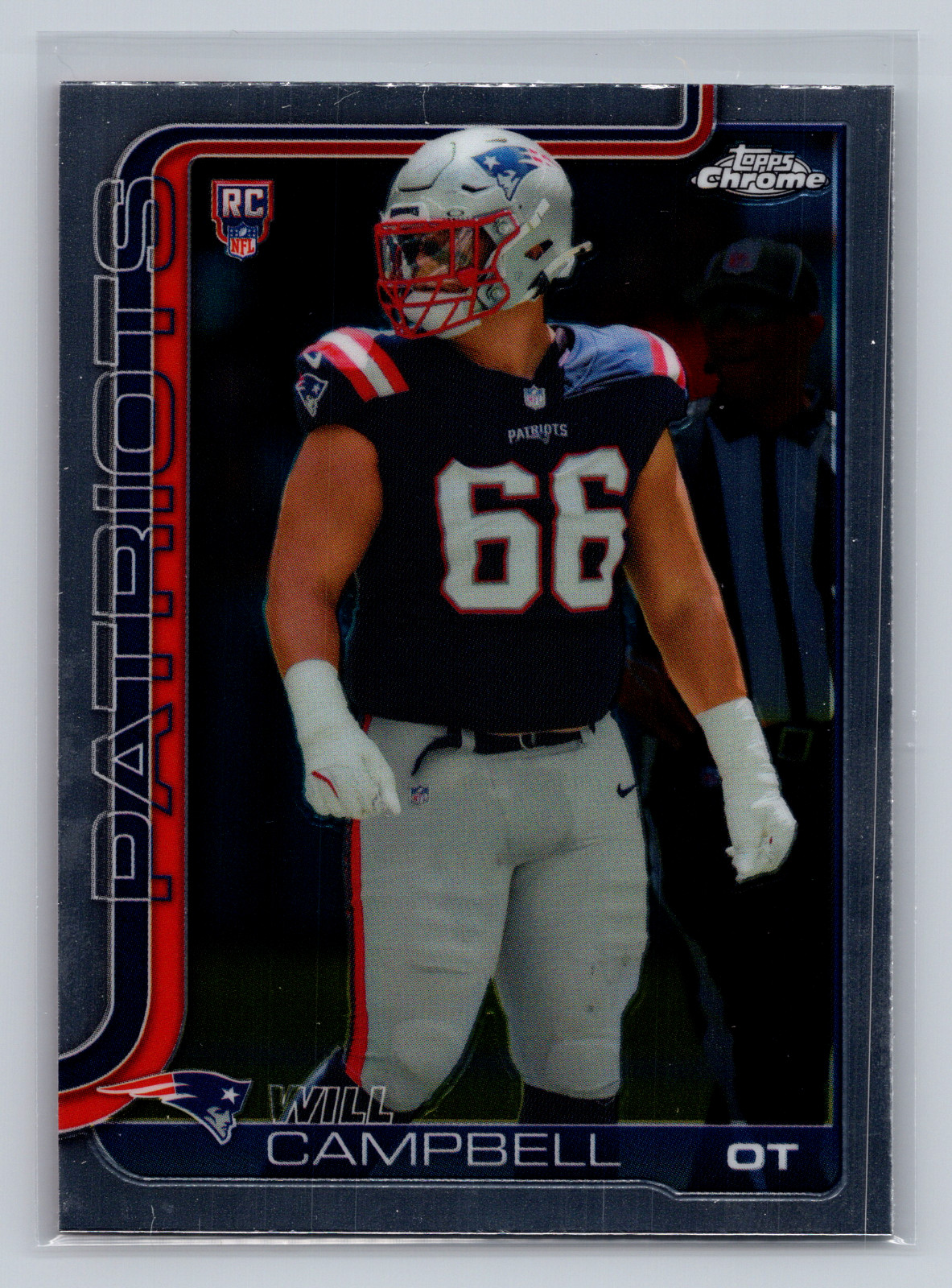 Will Campbell 2025 Topps Chrome Football RC #379