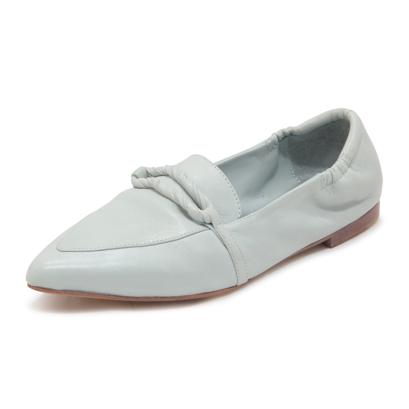 N9397 MOCASSINO DONNA REBECCA WHITE WOMAN LOAFER