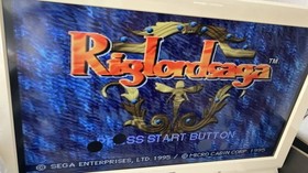 25-SS-38-T Working Sega Saturn Riglord Saga