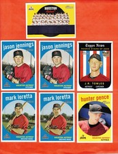 2008 Topps Heritage Houston Astros 1-720 Master Team Set SPs Black Backs!
