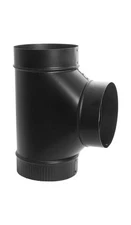 Imperial Manufacturing Group BM0083 6" Black Matte Clean Out Tee