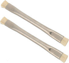 anti Static Brush, Pack of 2 Metal anti Static Dust Brush ESD Brush Motherboard